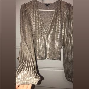 BRONZY METALLIC DYNAMITE TOP